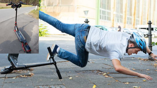 13-latek jechał pod prąd i poranił przechodnia. Sąd zakazał mu prowadzenia hulajnóg