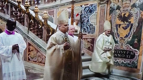 Uroczystości pontyfikalne papieża Leona IV. Były słowa po polsku