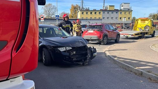 Kierowca w czerwonej toyocie nie miał szans