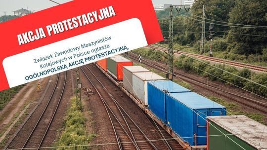 Protesty na kolei. Lokalizacje manifestacji