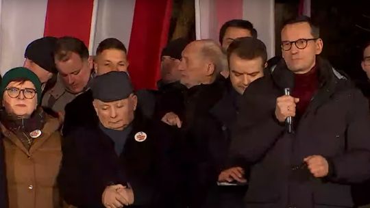 Wystąpienia prezesa Kaczyńskiego na Proteście Wolnych Polaków