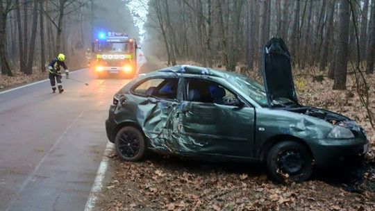 Nie ta prędkość na takie warunki na drodze