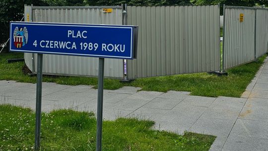 Plac 4 czerwca 1989 chwilowo zamknięty