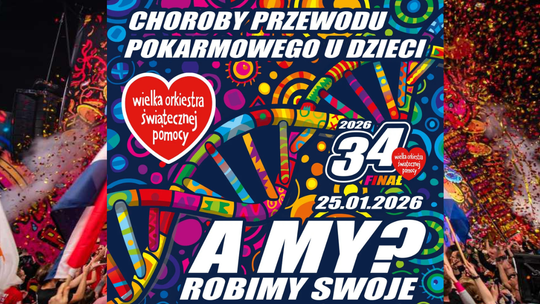 Przed nami 34 Finał WOŚP. Cel: zdrowe brzuszki naszych dzieci Przed nami 34 Finał WOŚP. Cel: zdrowe brzuszki naszych dzieci