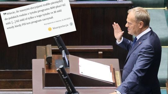 Demagog sprawdza Donalda Tuska. W 3 miejscach w Sejmie minął się w prawdą