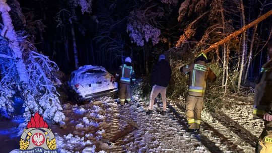 Śnieżny paraliż w Toruniu i regionie: Aż 80 zdarzeń tylko w ciągu doby!