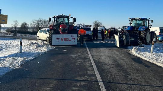 Protesty dają się we znaki. Jadąc do Niemiec lepiej się przygotuj