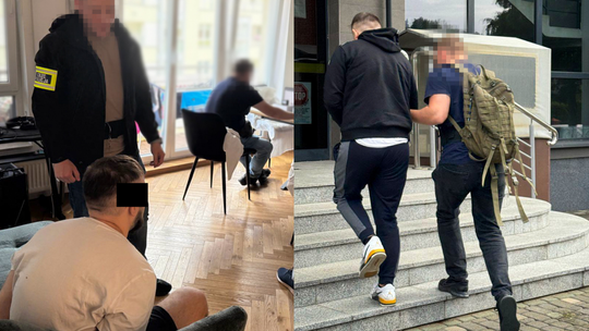 Tak nielegalnie pozyskiwali kody BLIK i oszukiwali na miliony. A tak wpadli w ręce policji [FILM]