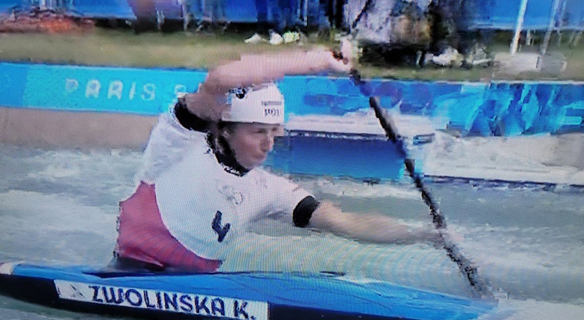 Pierwszy medal na igrzyskach mamy w kajakach. Klaudia Zwolińska wicemistrzynią