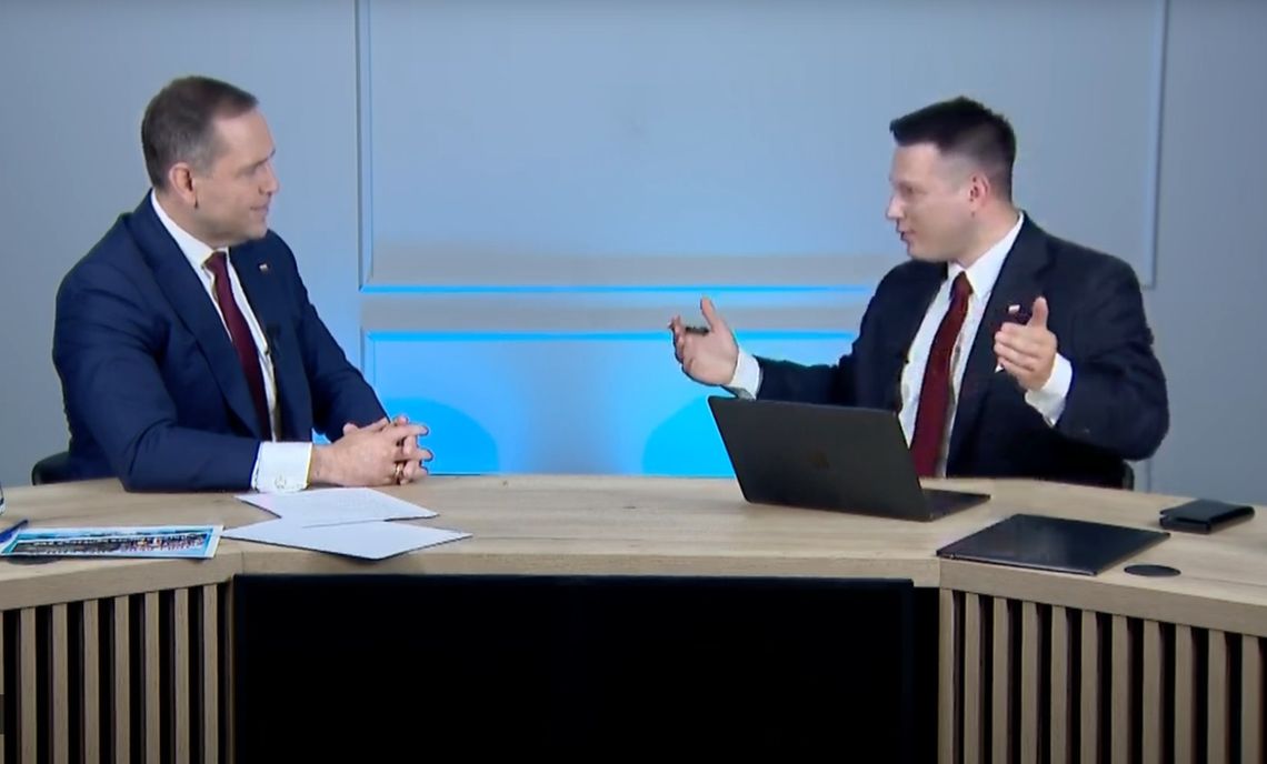 Nawrocki u Mentzena podpisał deklarację toruńską. Kandydat zmienił poglądy?