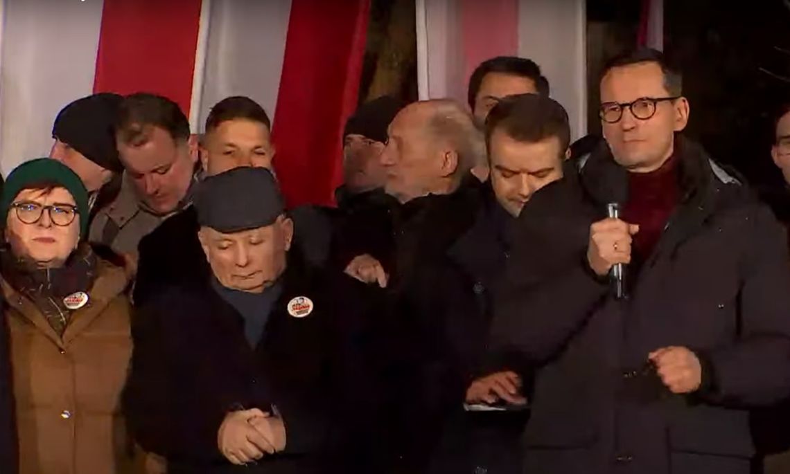 Wystąpienia prezesa Kaczyńskiego na Proteście Wolnych Polaków