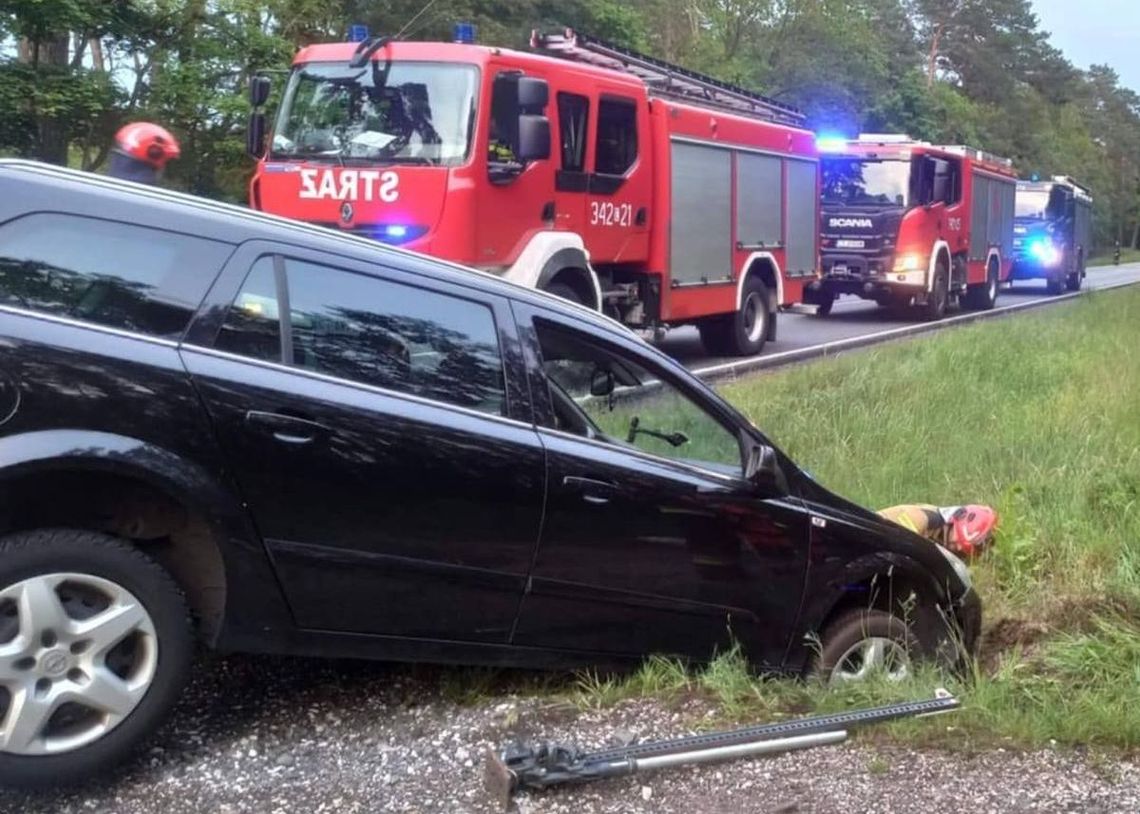 Nie dostosował jazdy do warunków na drodze. Cztery osoby poszkodowane