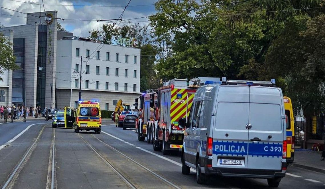 Siedziba straży w ogniu. Znana jest przyczyna