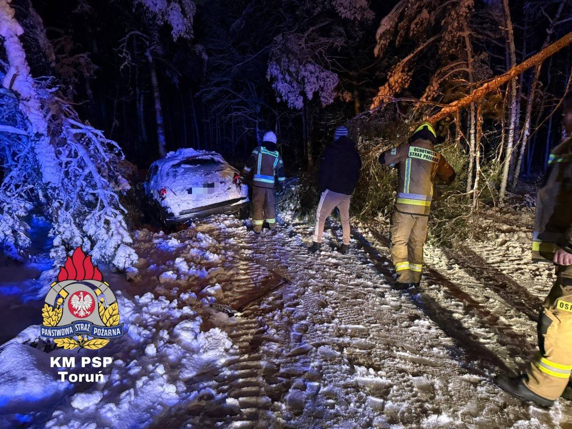 Śnieżny paraliż w Toruniu i regionie: Aż 80 zdarzeń tylko w ciągu doby! Śnieżny paraliż w Toruniu i regionie: Aż 80 zdarzeń tylko w ciągu doby!