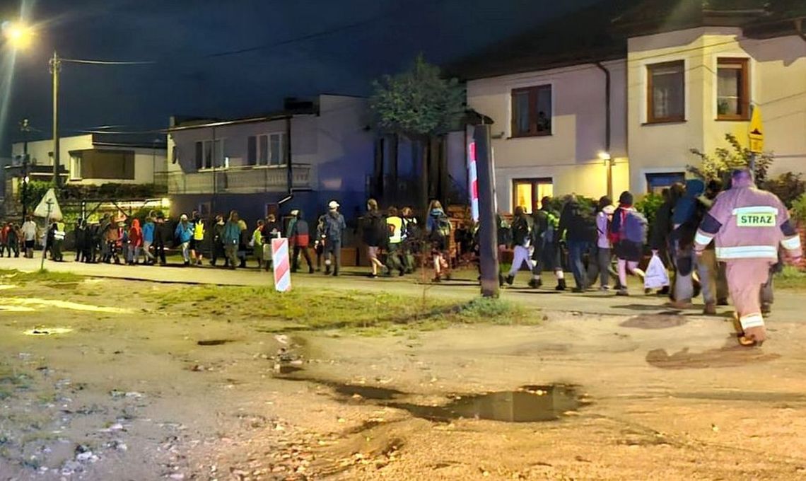 Tak lało, że musieli ewakuować obóz