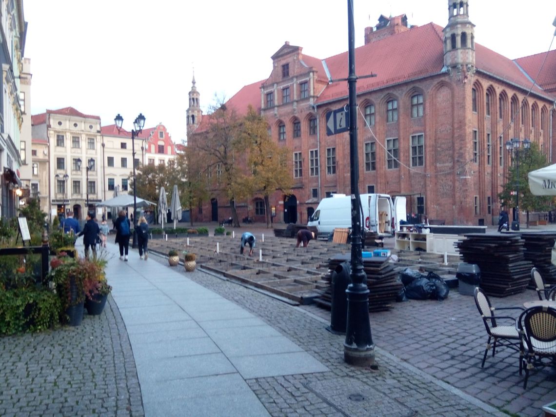 To już koniec ogródków barowych. W tym sezonie oczywiście