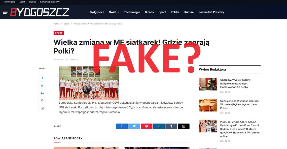 Uwaga na te strony! Tak działa dezinformacja - raport Citizen Lab