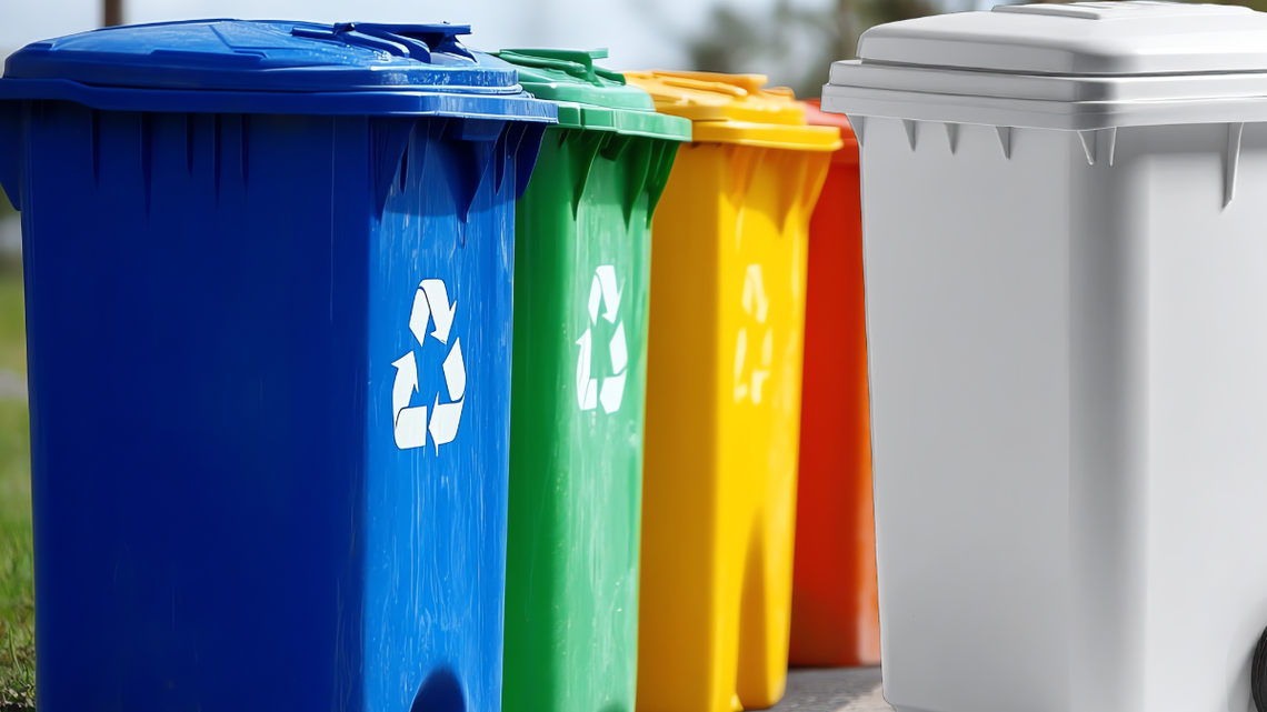 W śmietnikach pojawiły się pojemniki w nowym kolorze. To do nich wrzucamy W śmietnikach pojawiły się pojemniki w nowym kolorze. To do nich wrzucamy