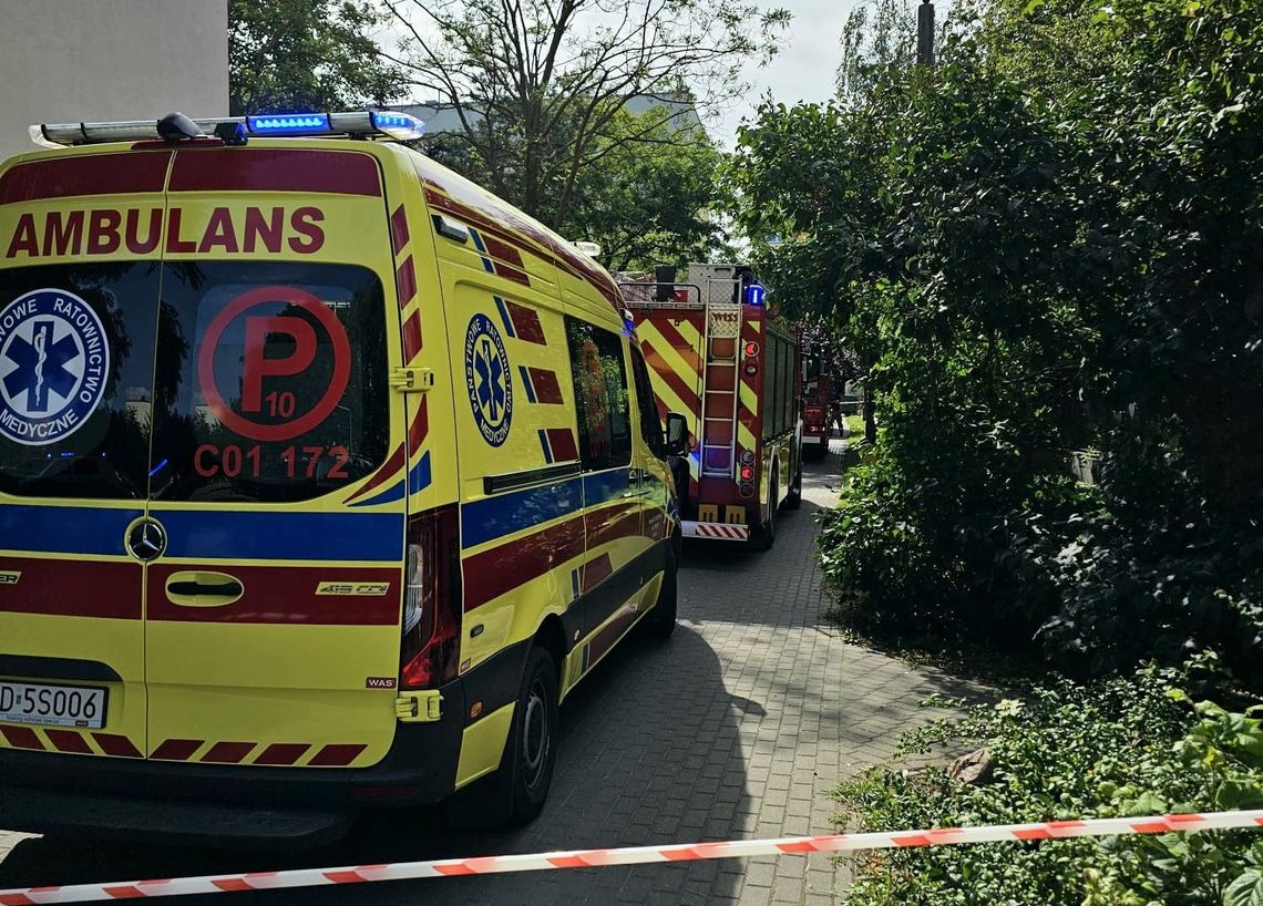Zginęła w pożarze. Tragedia w bloku